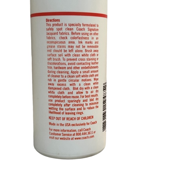 Vintage Coach BRAND NEW Deadstock Signature Fabric Cleaner 6.0 OZ - Picture 3 of 8